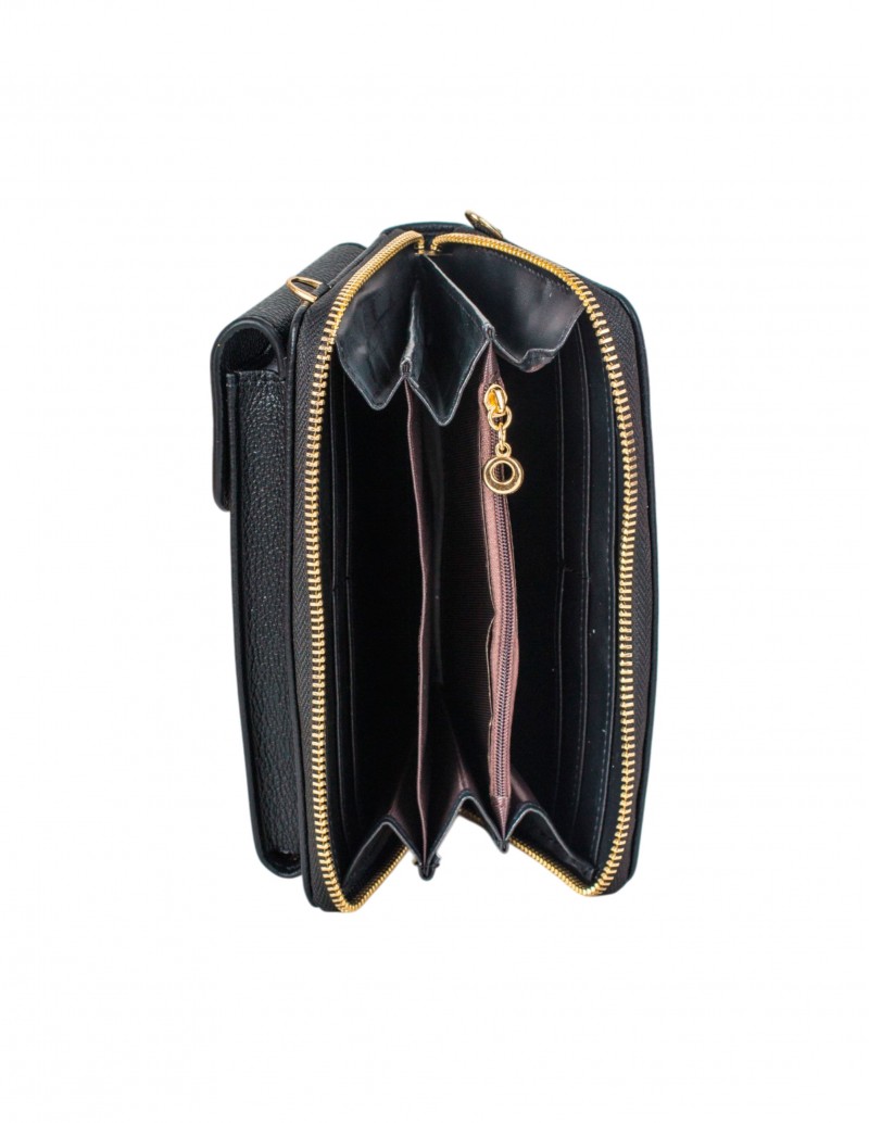 detalle minibolso negro