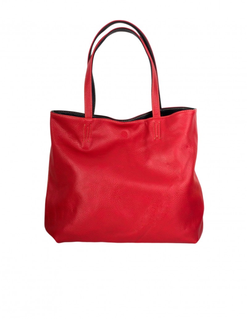 Bolso Shopper Reversible Negro 2