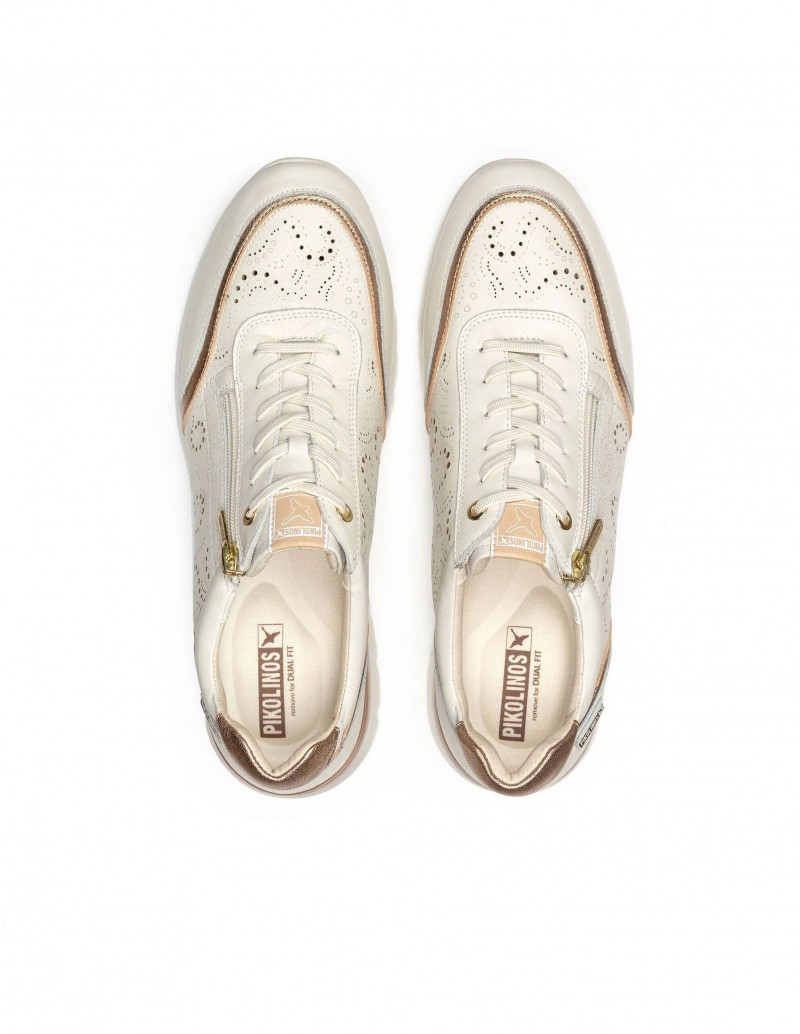 sneakers Pikolinos mujer beige