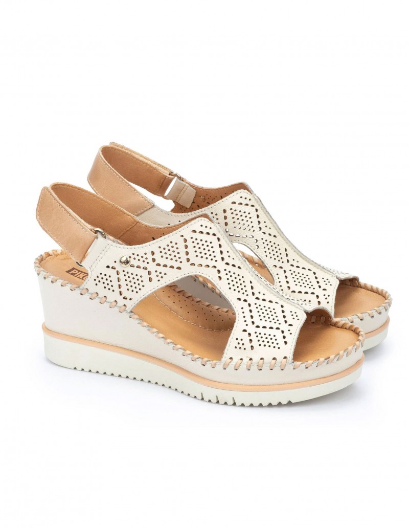 sandalias cuña pikolinos