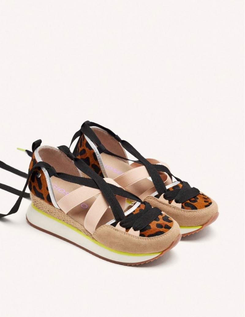 GIOSEPPO Sandalias Deportivas Leopardo 2