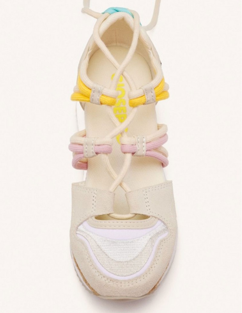 Sandalias Deportivas Beige