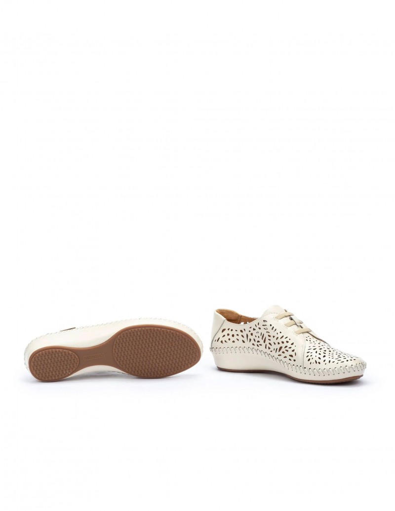 zapatos p. vallarta mujer blancos