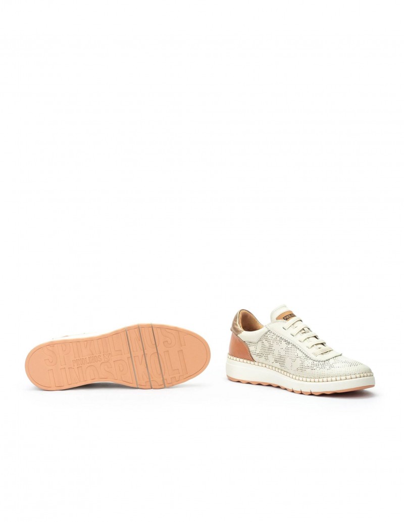 deportivas blanco roto