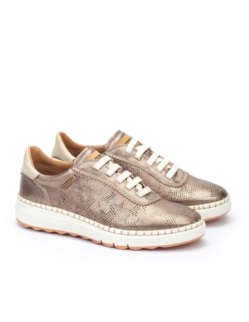 Zapatillas Metalizadas Bronce
