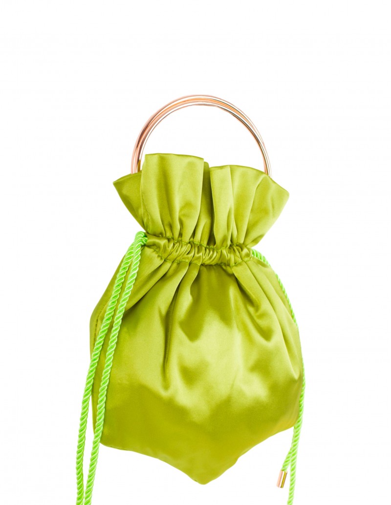 bolso verde pistacho
