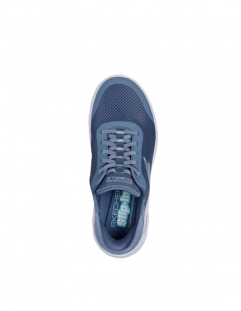 zapatillas slip ins azules
