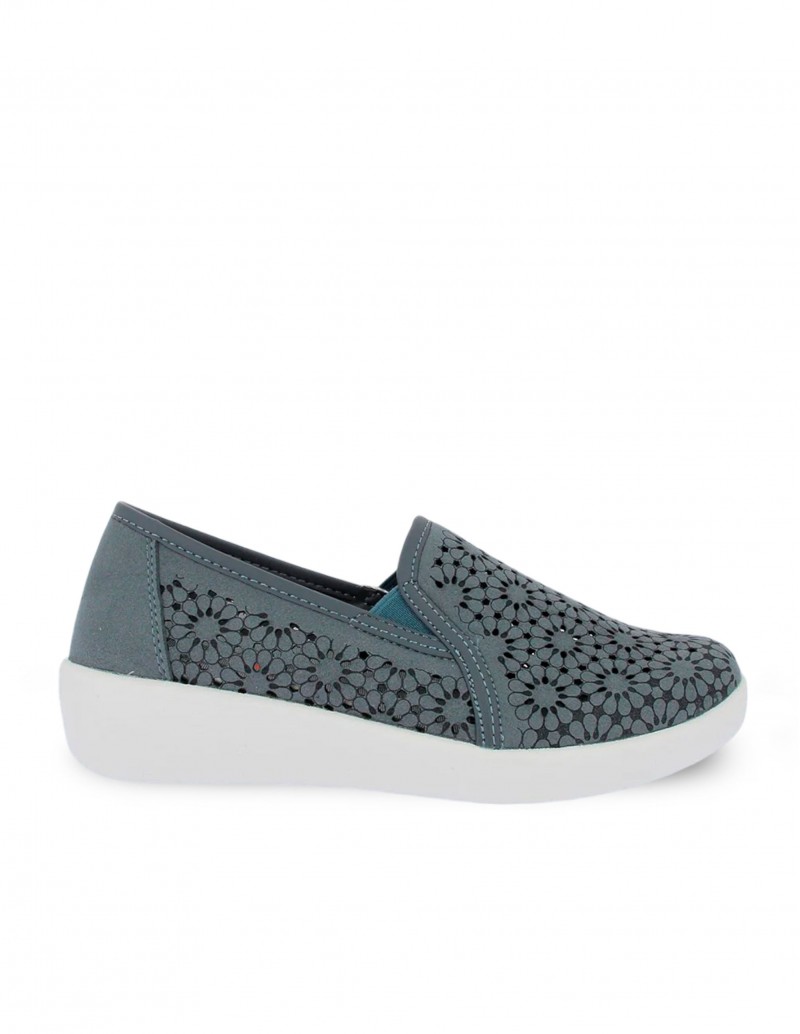 DOCTOR CUTILLAS Zapato Plano Verano Azul