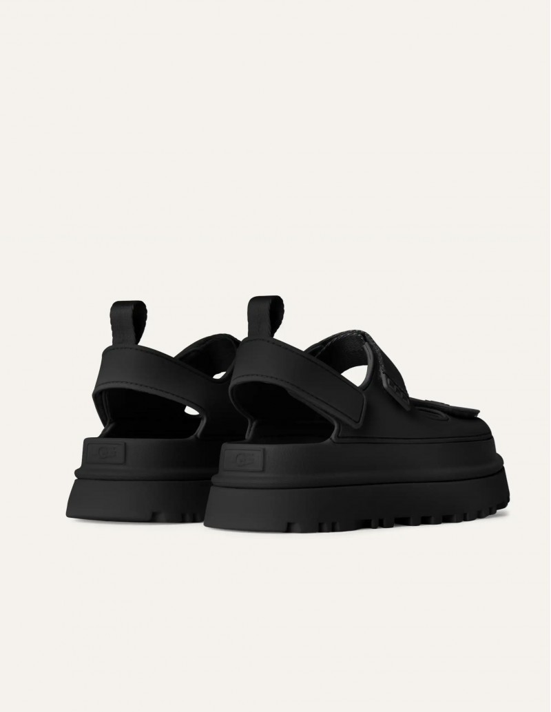 sandalias negras ugg