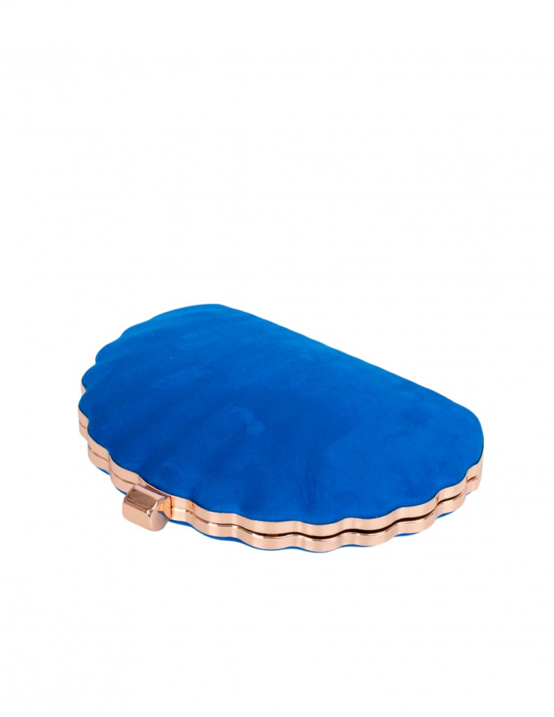 Clutch Fiesta Concha Azul Klein 2