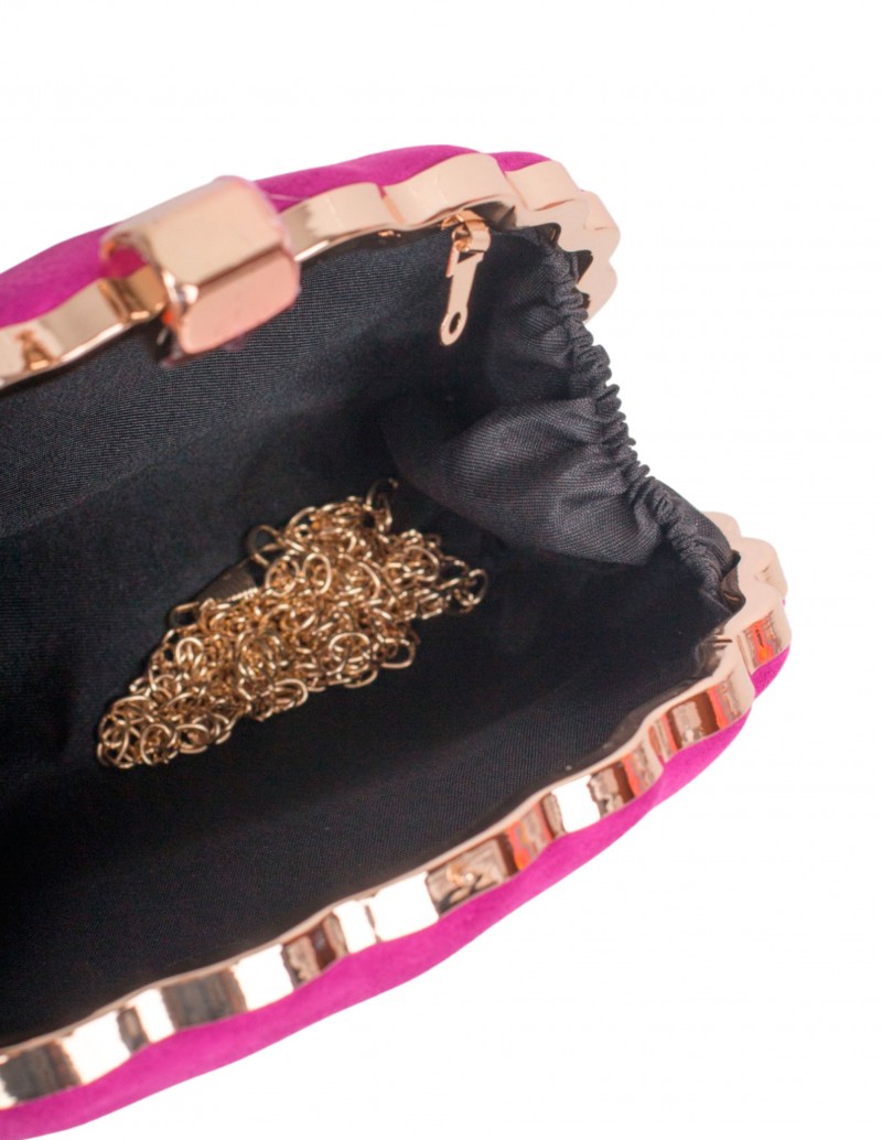 detalle interior clutch concha