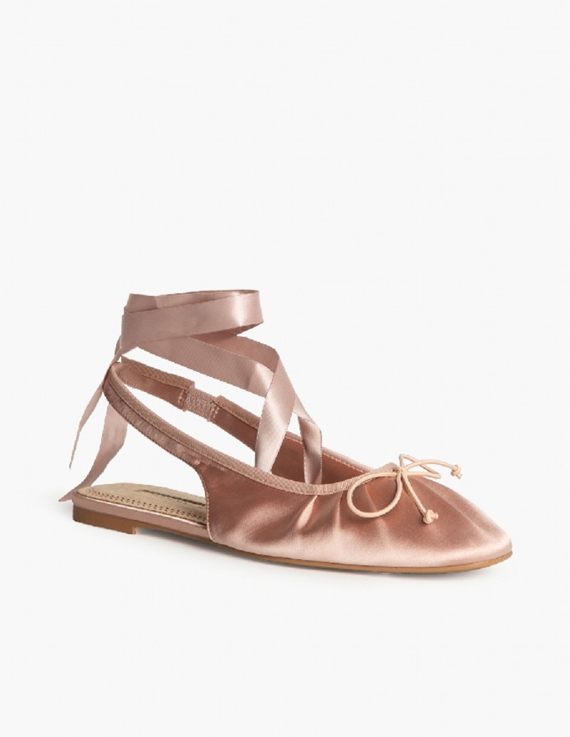 CORINA Bailarinas Saten Rosas 2