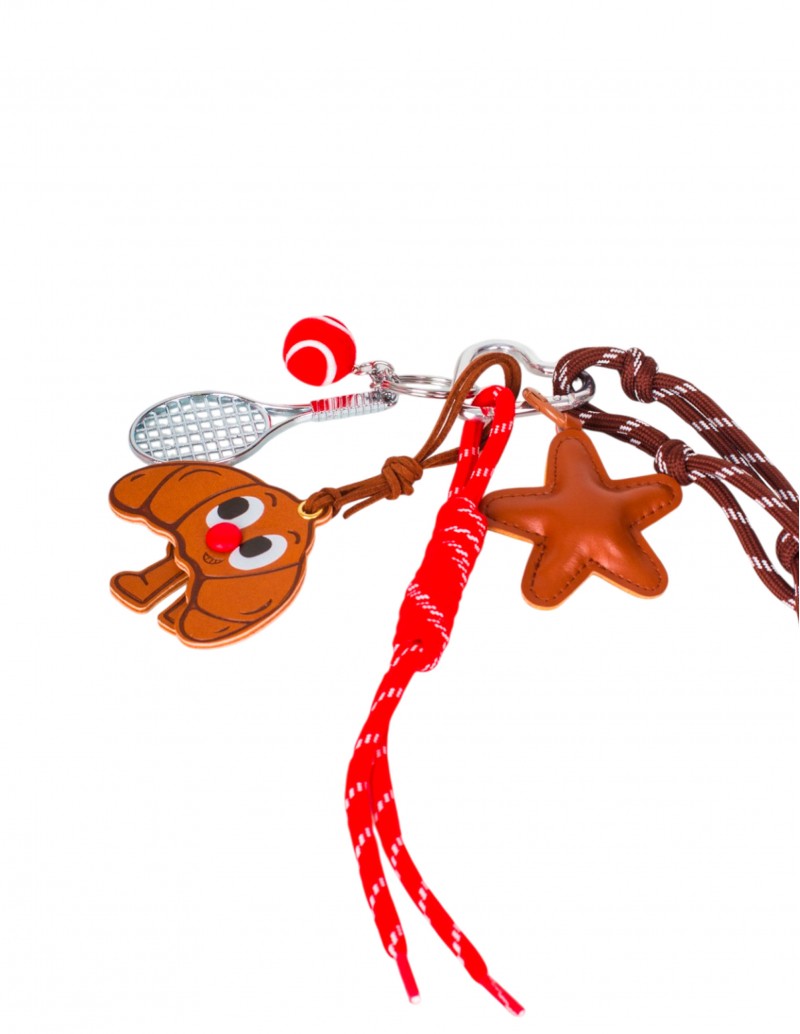 Charm Bolso Croissant Marrón 2