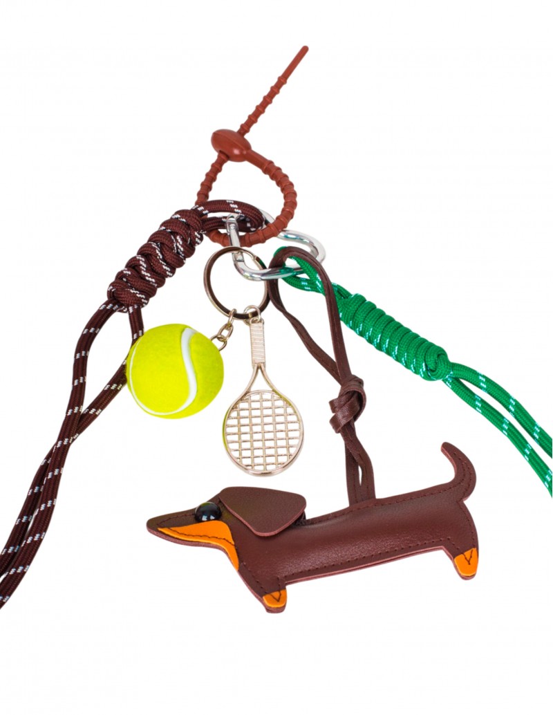 Charm Bolso Teckel Marrón 2