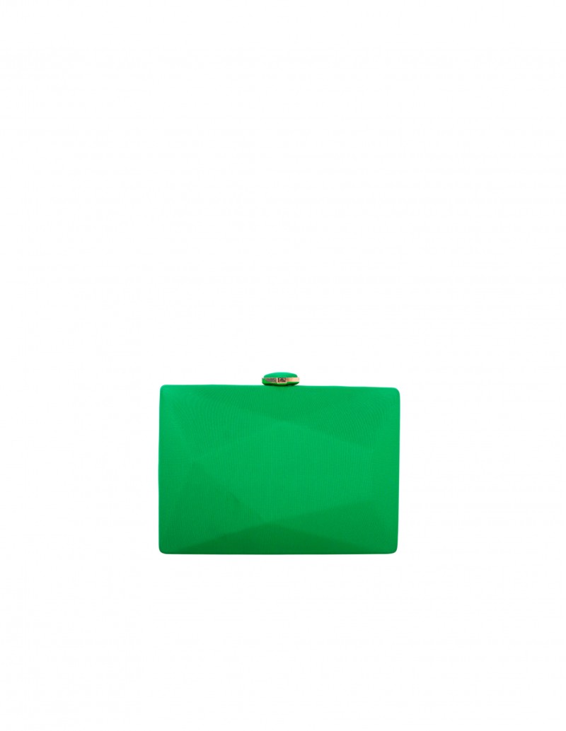 Clutch Verde Geométrico