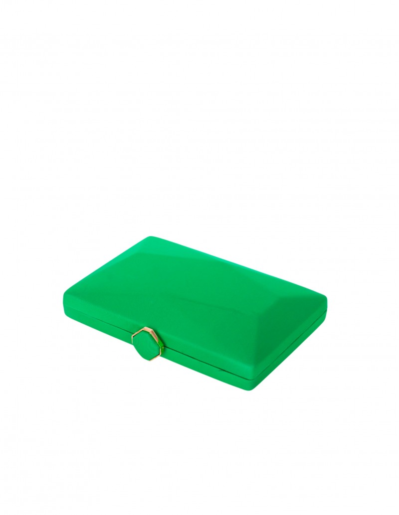 Clutch Verde Geométrico 2