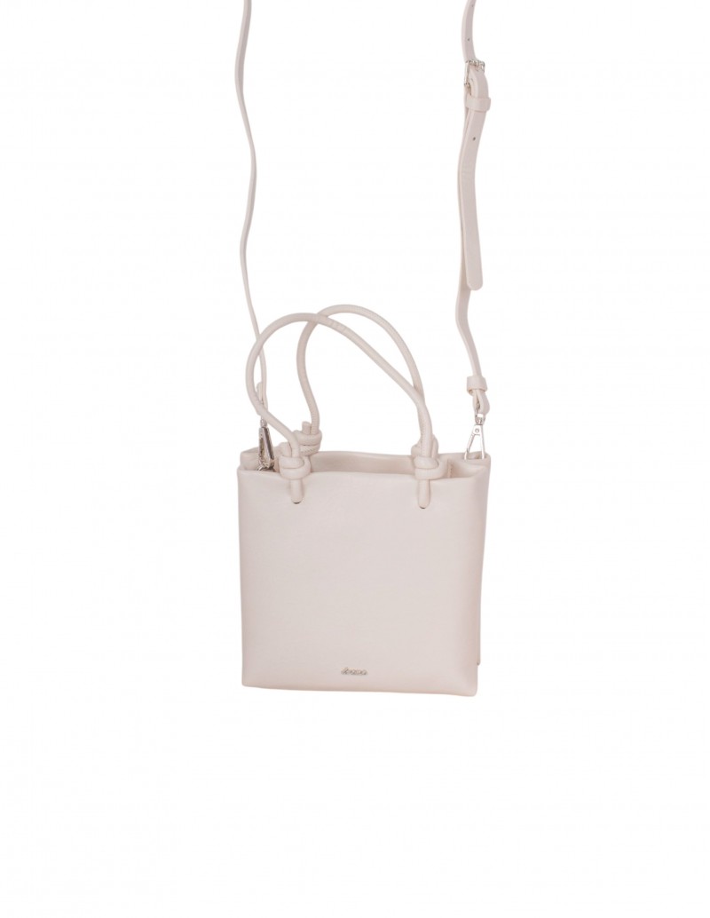 Mini bolso color blanco