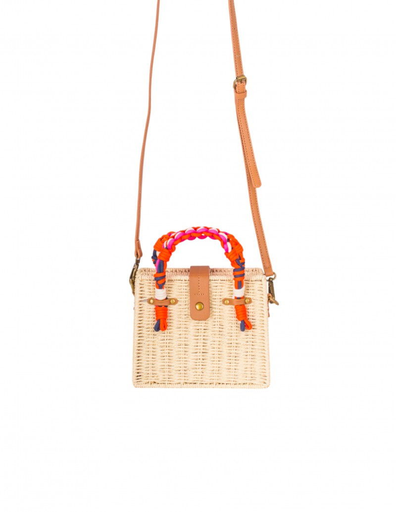 Bolso Rafia Asas Multicolor 2