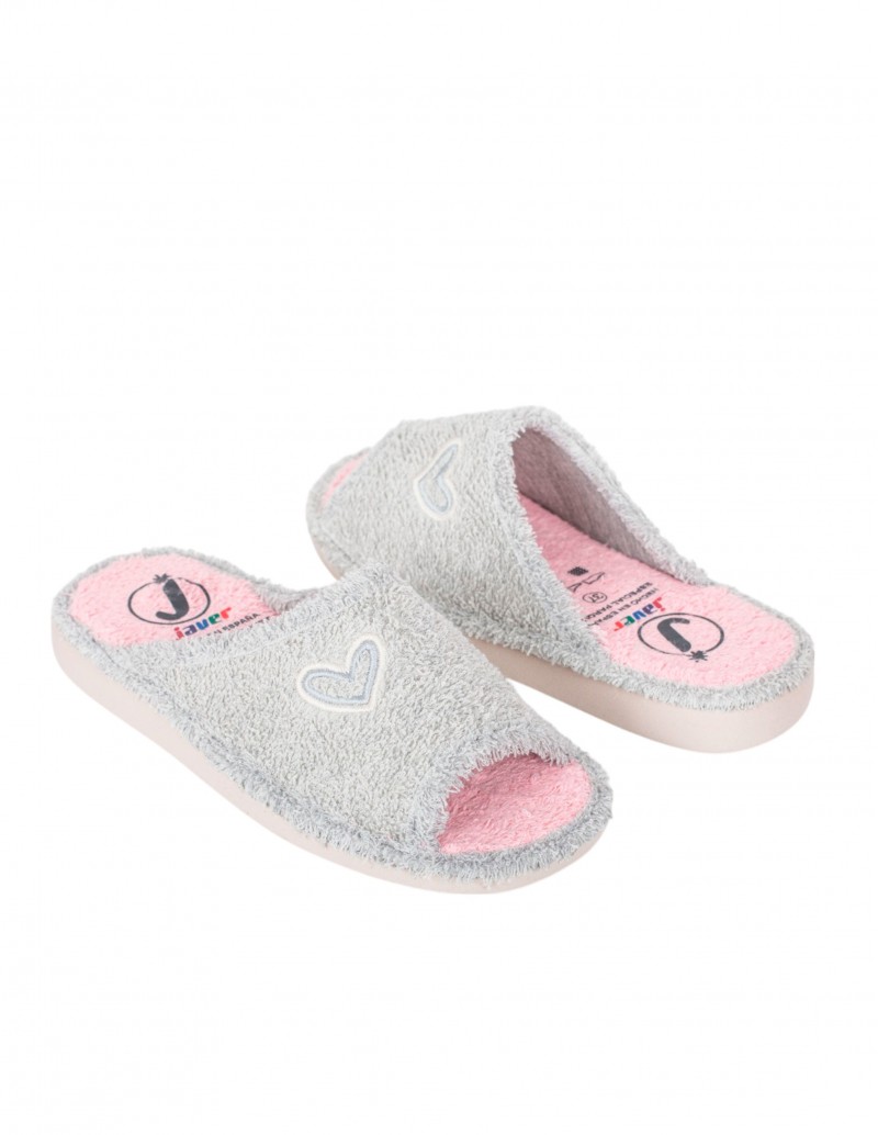 JAVER Zapatilla Casa Abierta Gris 2