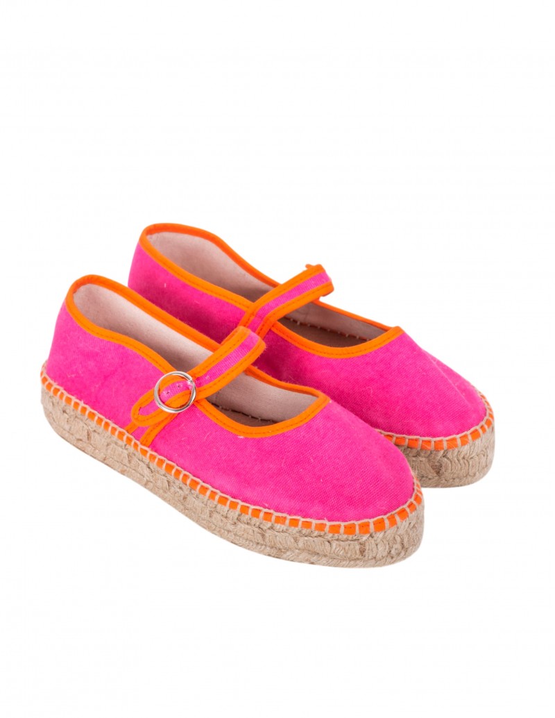 Mercedita Esparto Plataforma Fucsia PERA LIMONERA 2