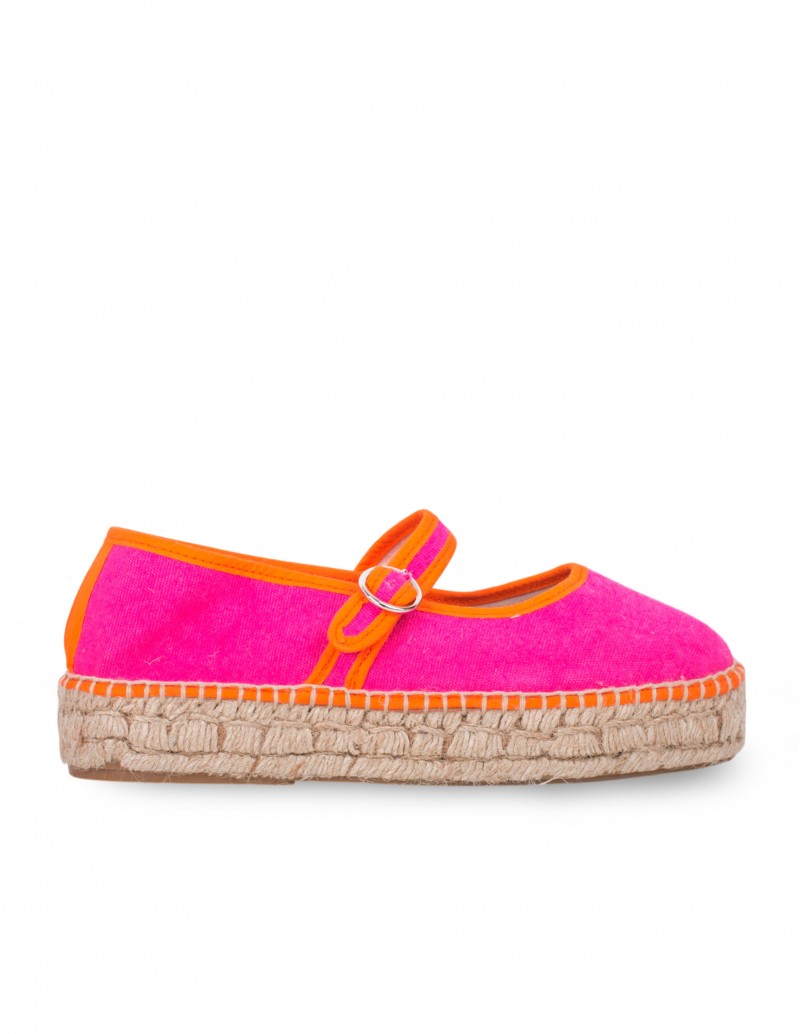 Mercedita Esparto Plataforma Fucsia PERA LIMONERA