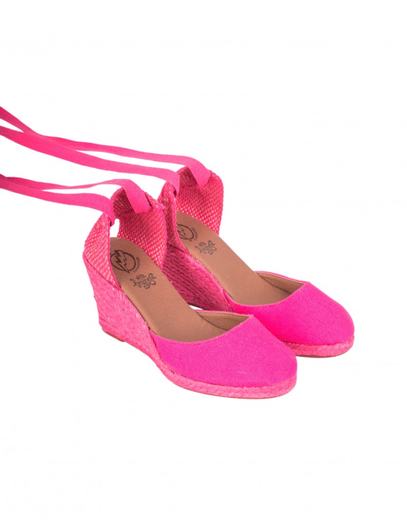 alpargatas de cuña alta 8 cm