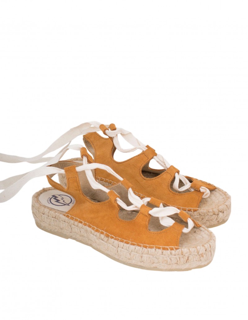 sandalias romanas de esparto