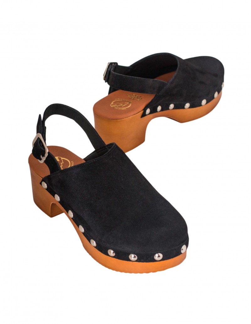 zueco tachas negro