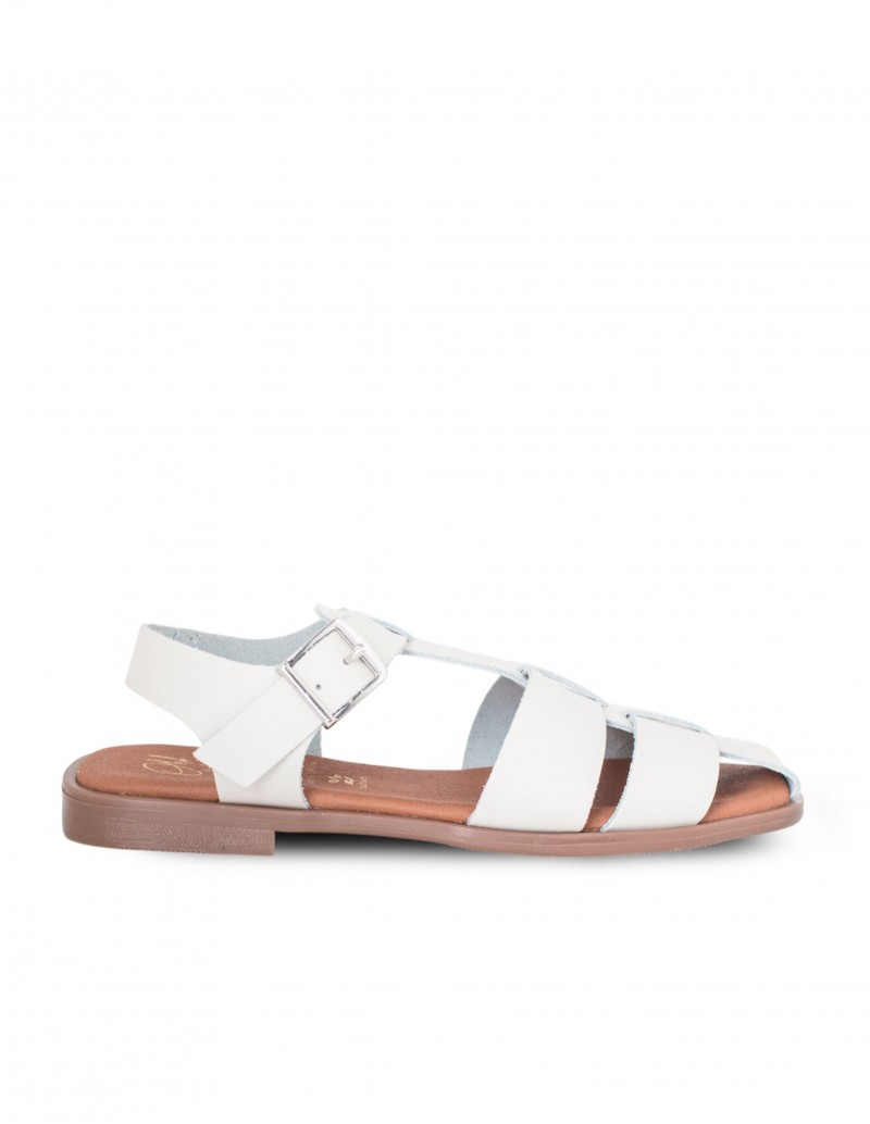 OH MY SANDALS Sandalia Cangrejera Blanco