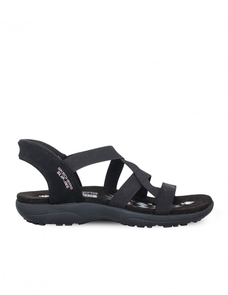 SKECHERS Sandalia Reggae Slim Negro