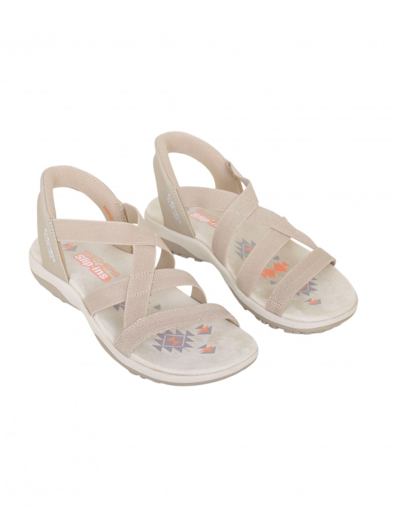 sandalia skechers tiras elásticas