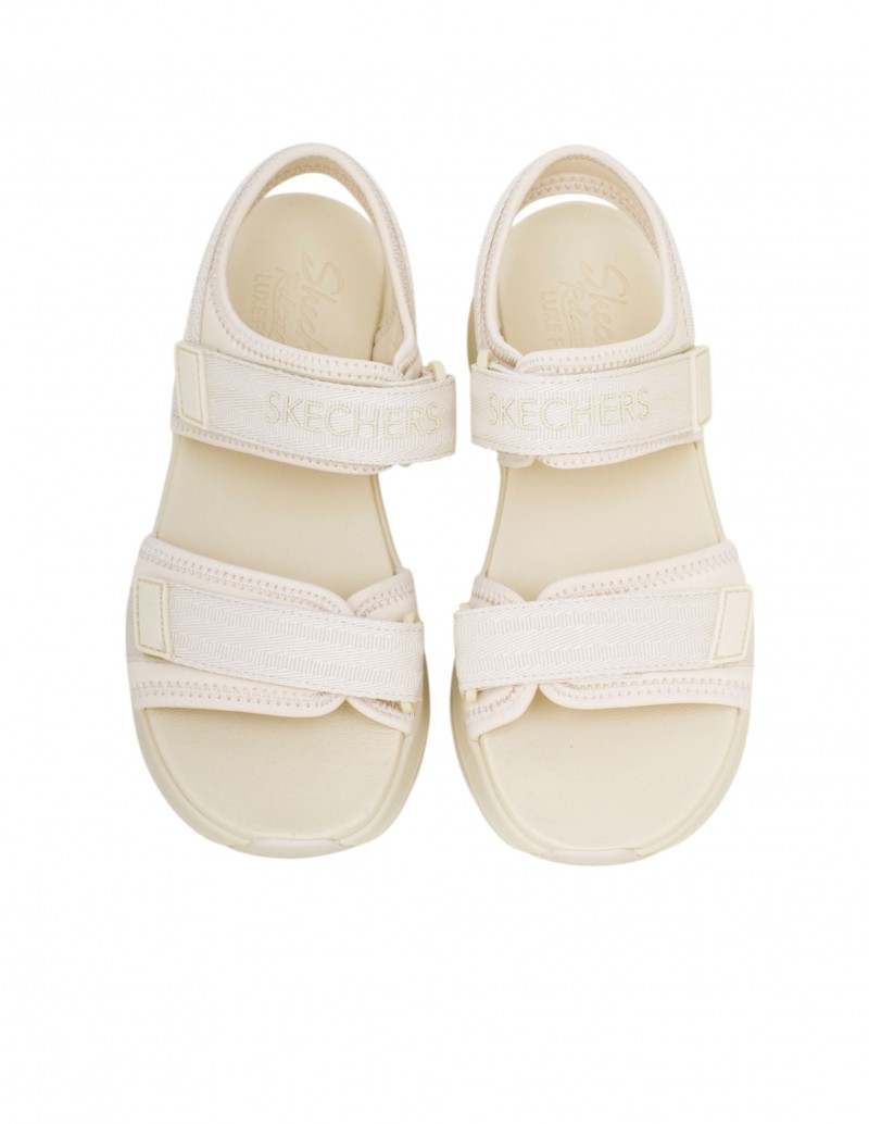 skechers d'lux walker beige