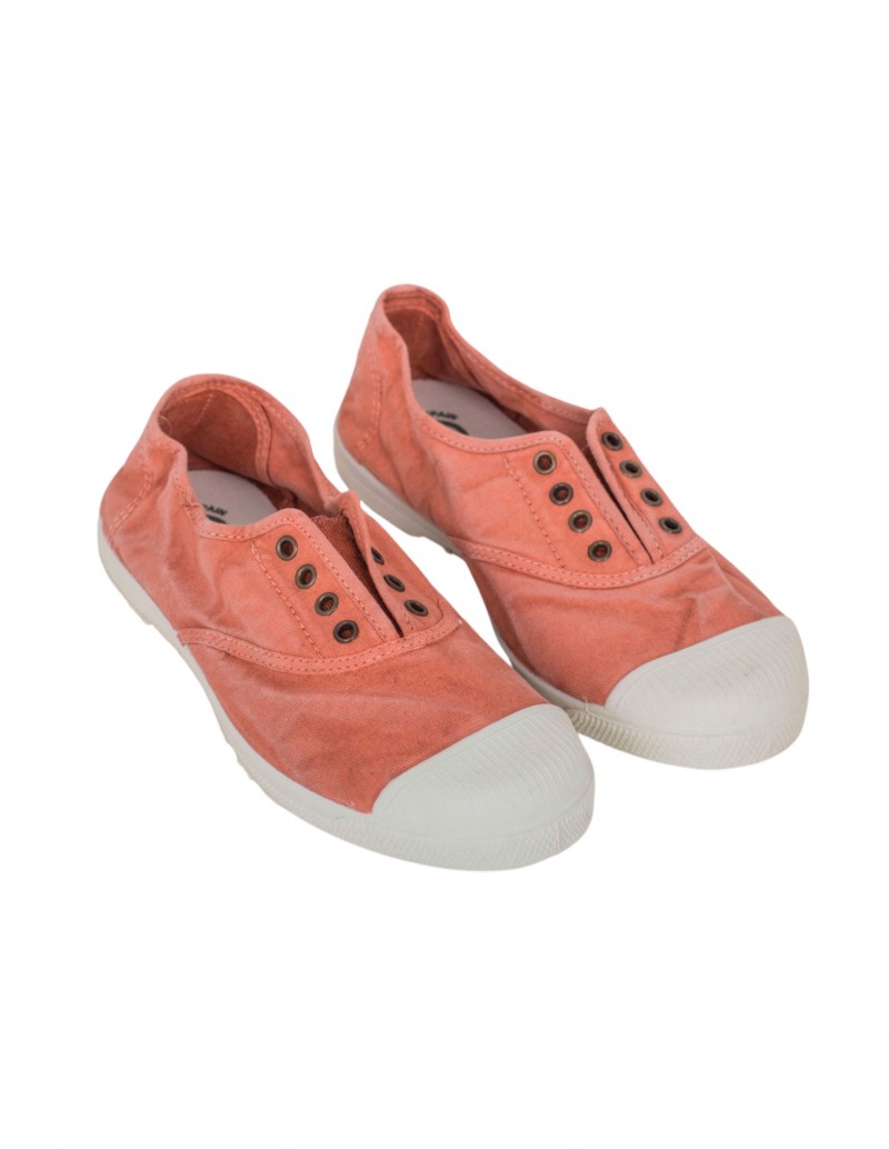 zapatillas color teja