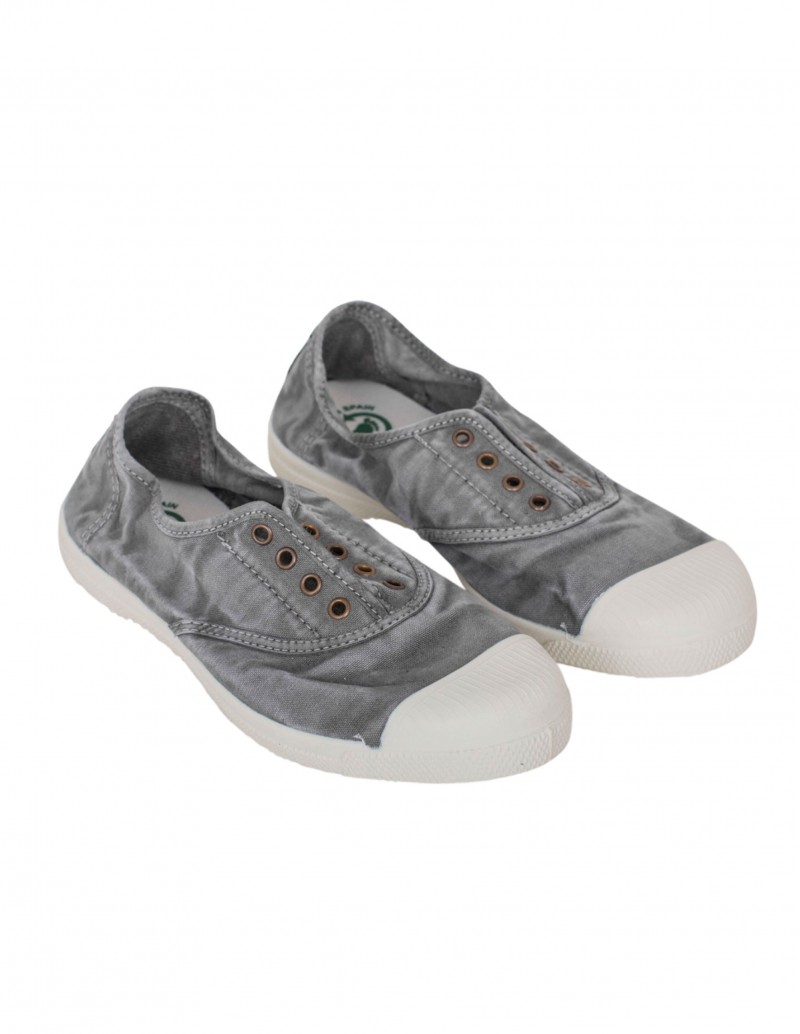 zapatillas natural world gris oscuro