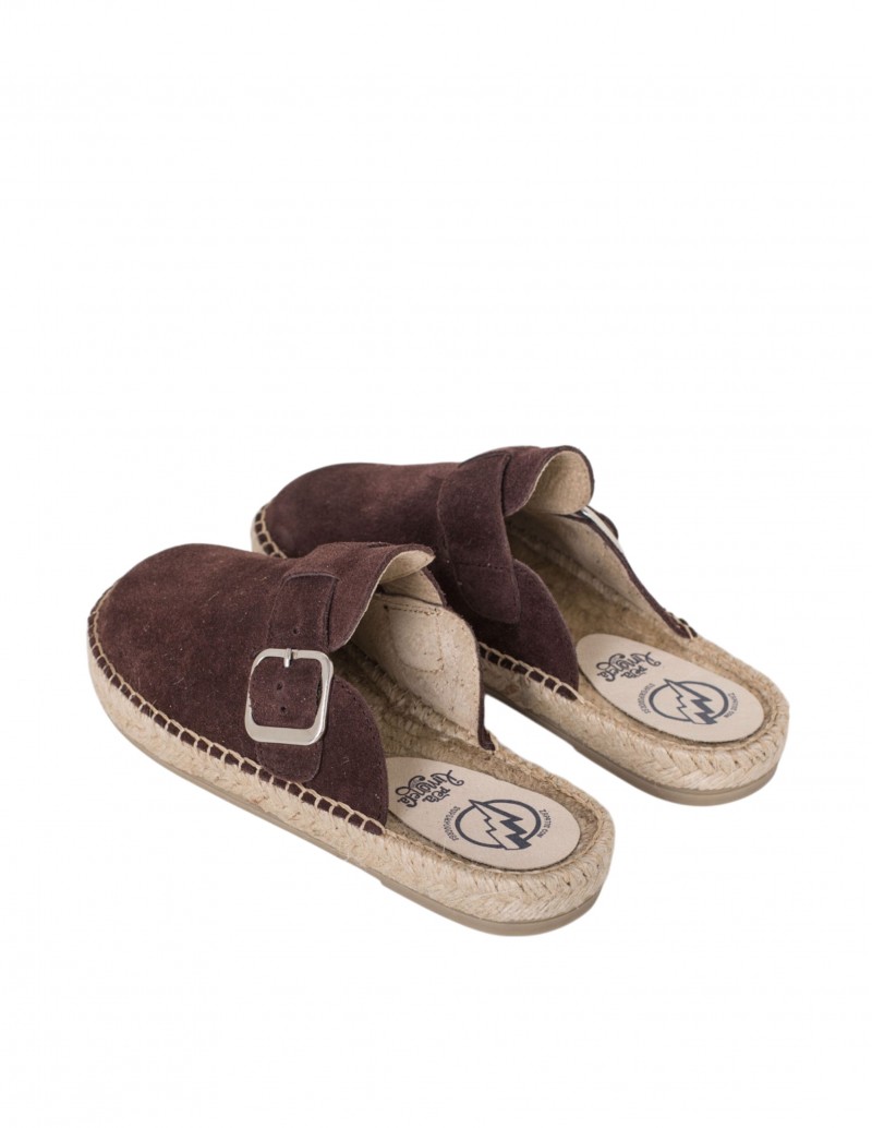 Zueco Esparto Serraje Marrón PERA LIMONERA 2