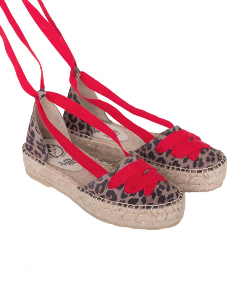 alpargata animal print