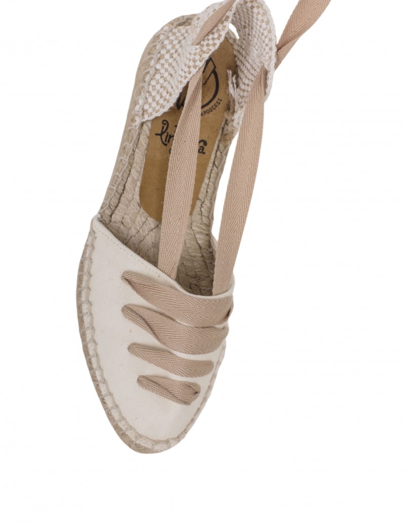 alpargatas beige