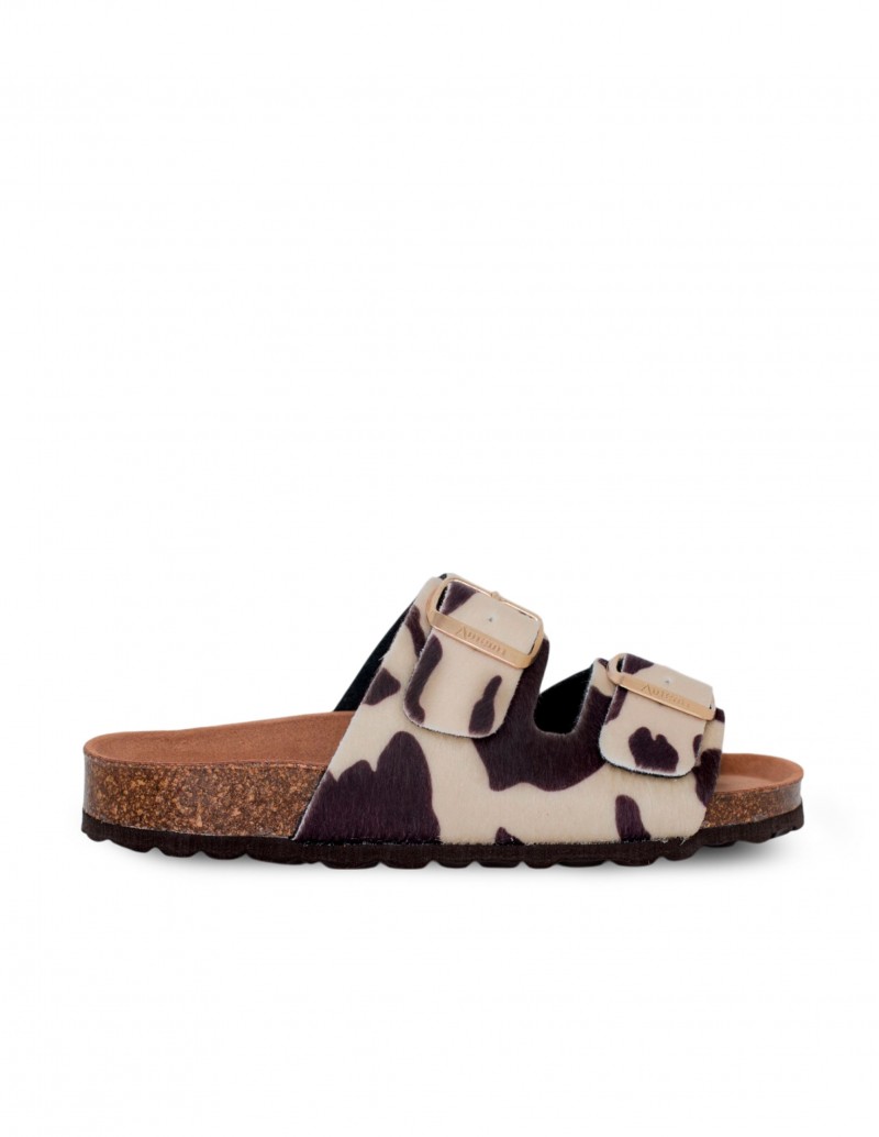 AUTENTI Sandalia Bio Estampado Vaca