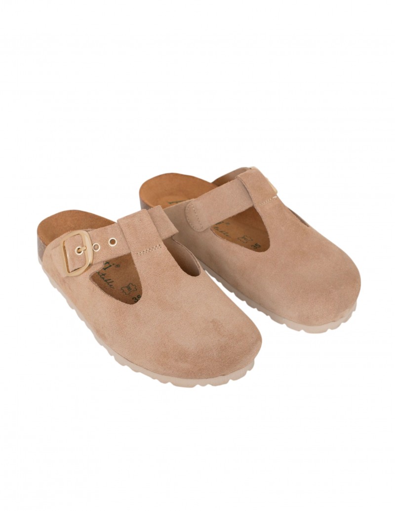 AUTENTI Zueco Aberturas Taupe 2