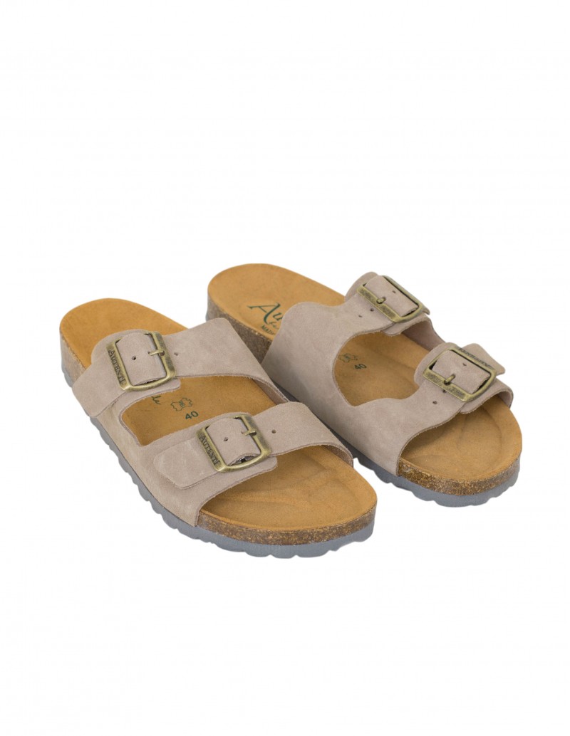 AUTENTI Sandalia Topo Doble Hebilla 2