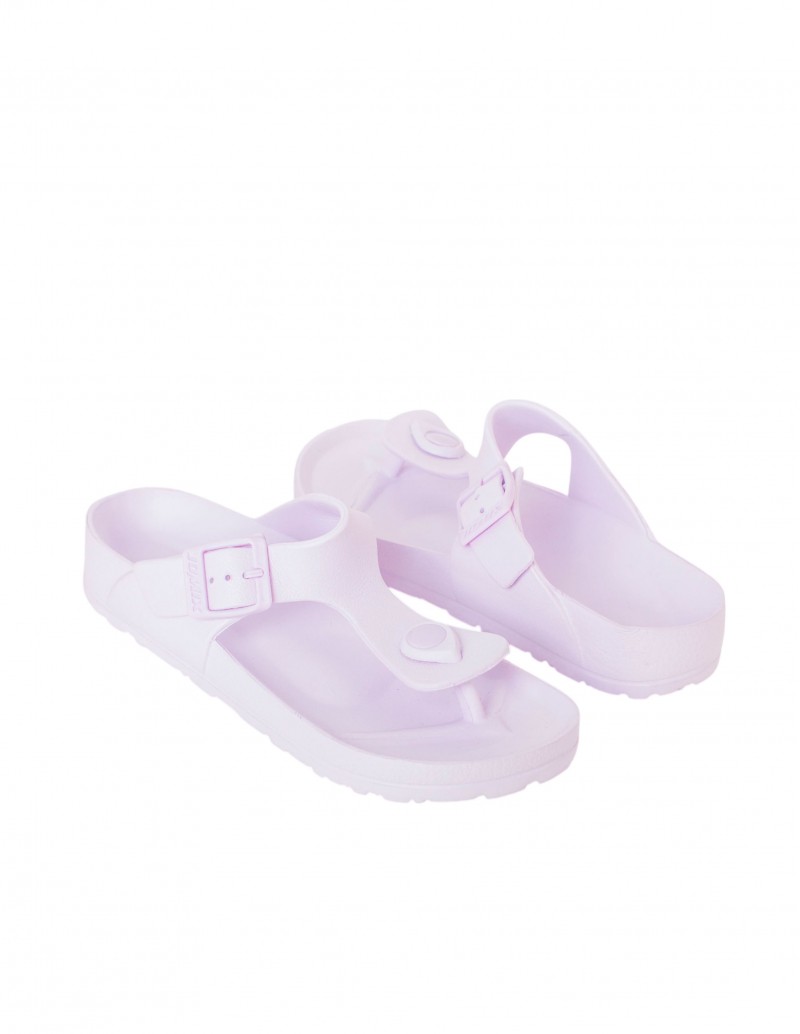 chanclas lilas de dedo