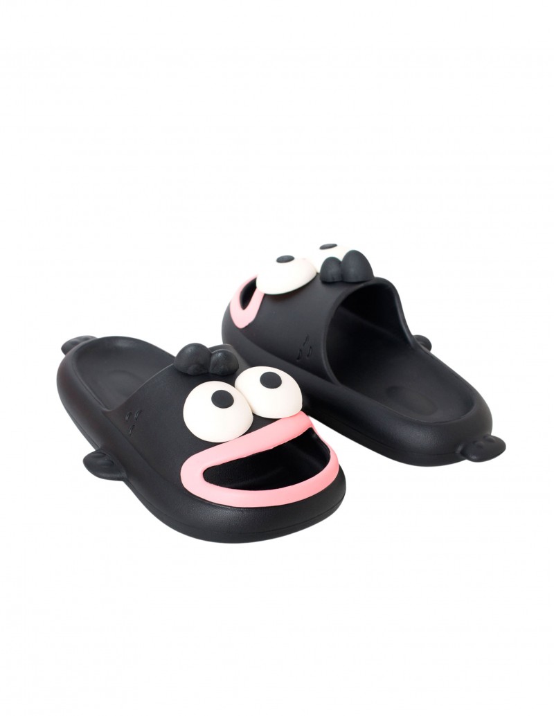 chanclas pez negro