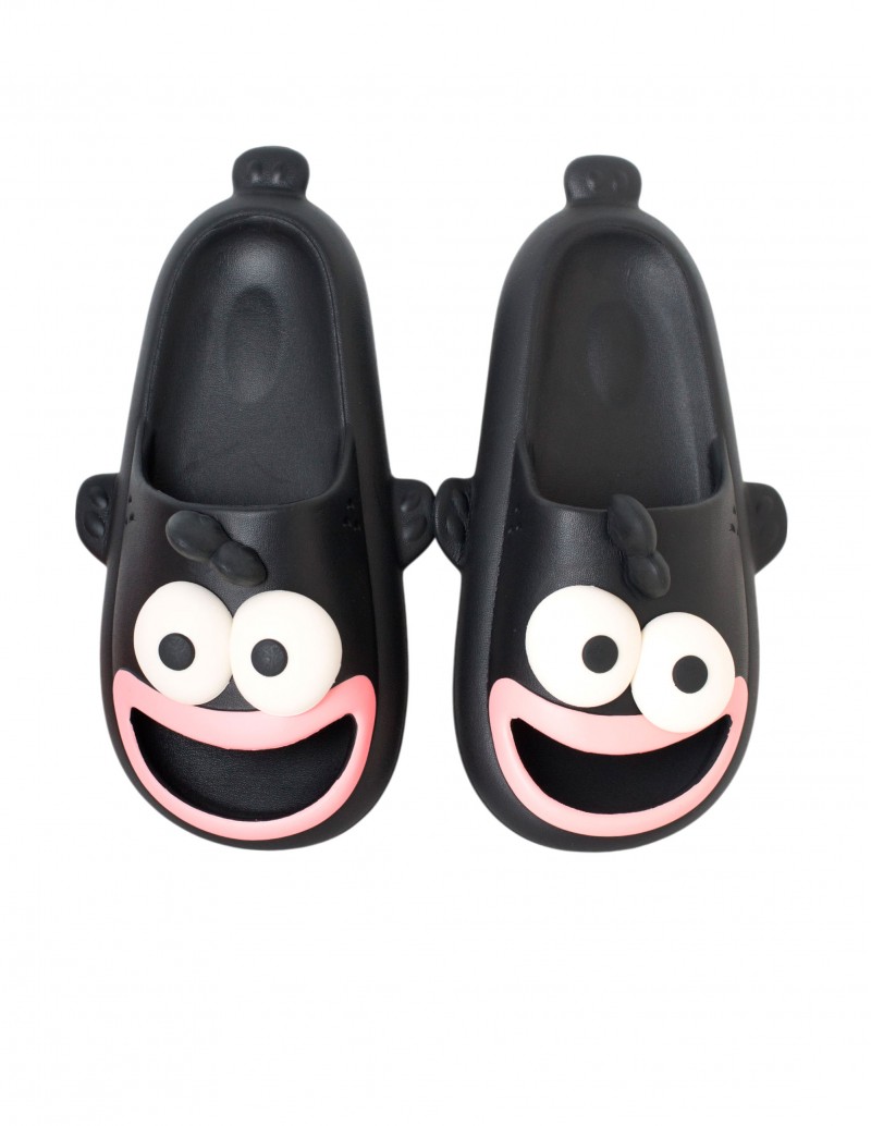 chanclas graciosas negras