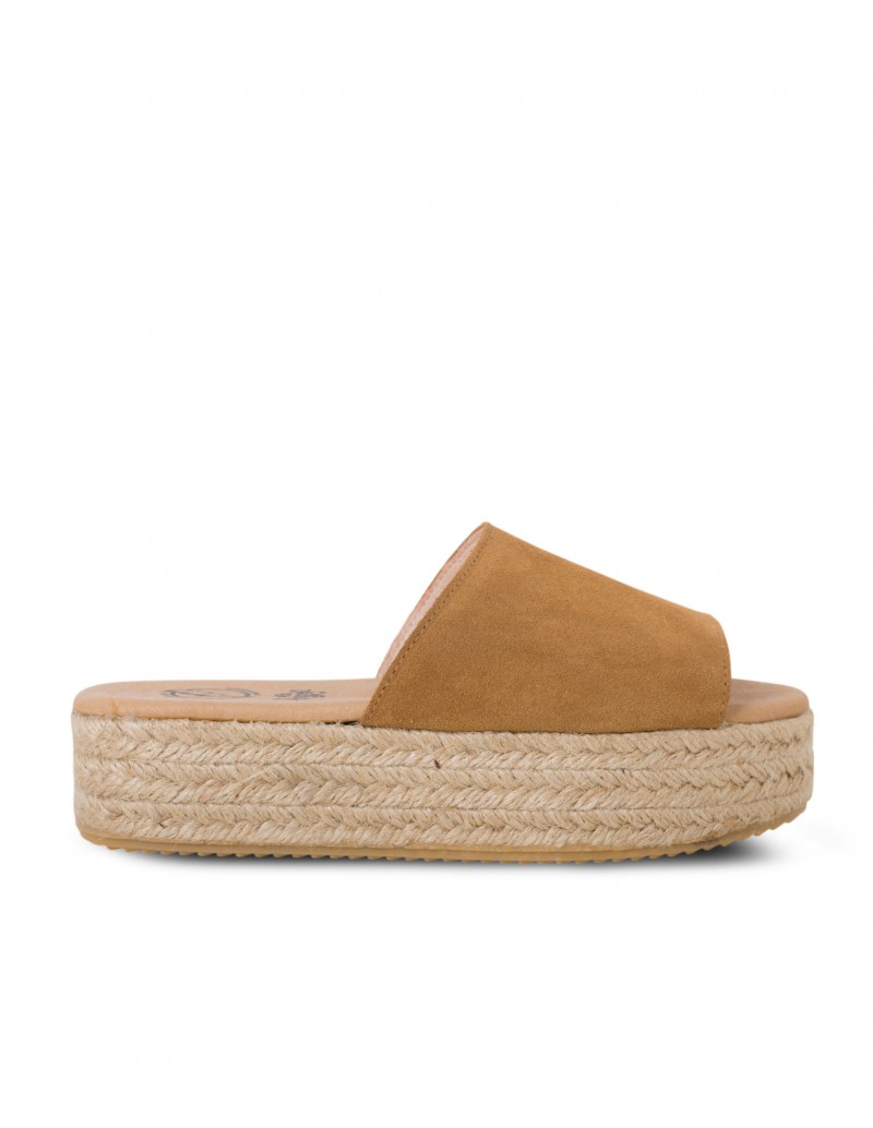 Sandalia Yute Serraje Camel