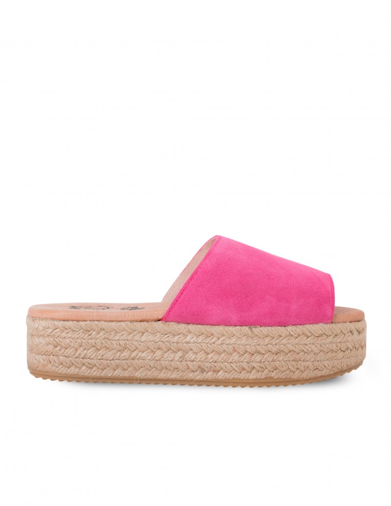 Sandalia Yute Serraje Fucsia