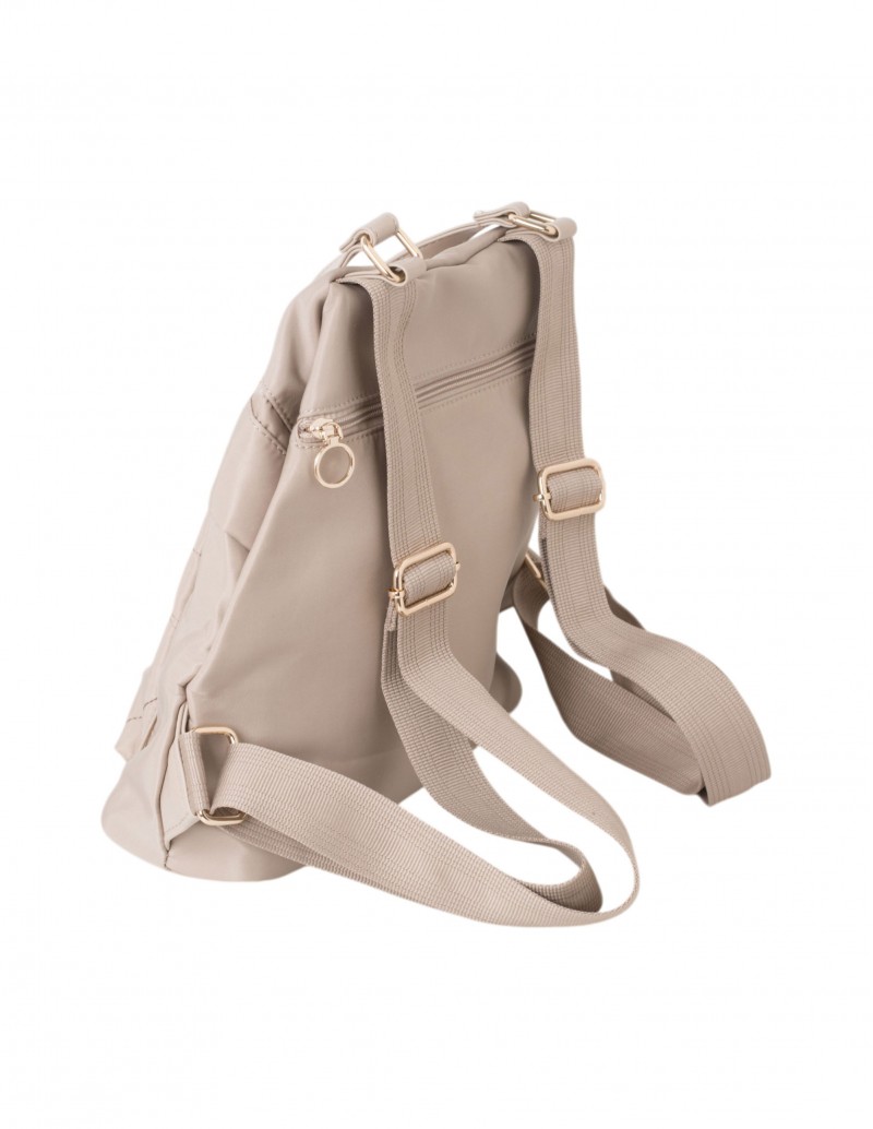 Mochila Taupe Charm Multicolor 2