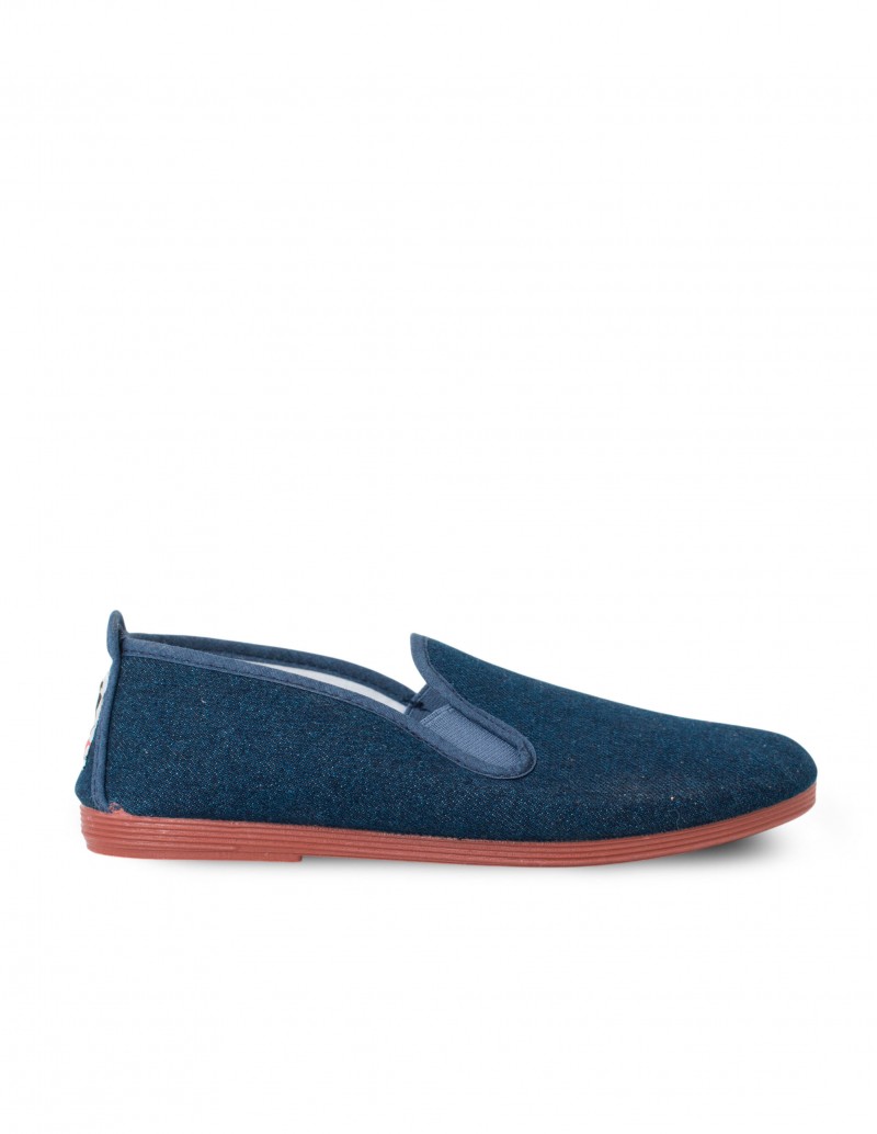 Zapatilla Kung Fu Azul vaqueras