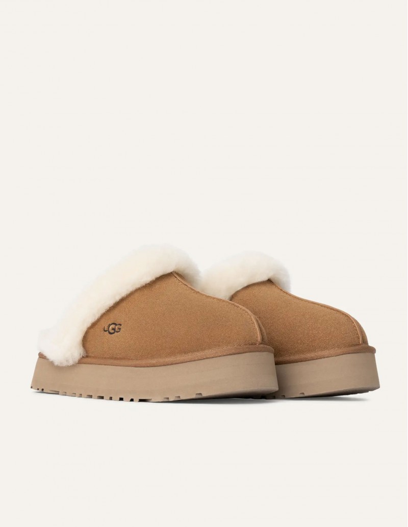UGG Disquette Zapatilla Plataforma Cuero 2