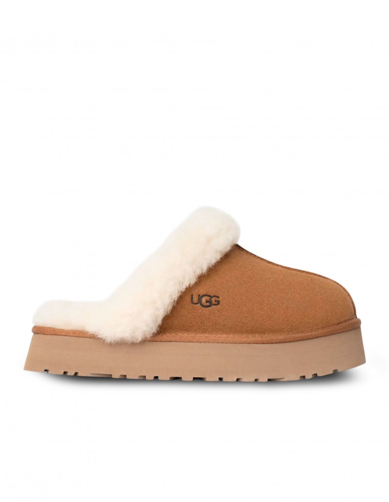 UGG Disquette Zapatilla Plataforma Cuero