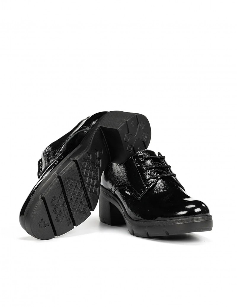 zapatos de cordones con tacón